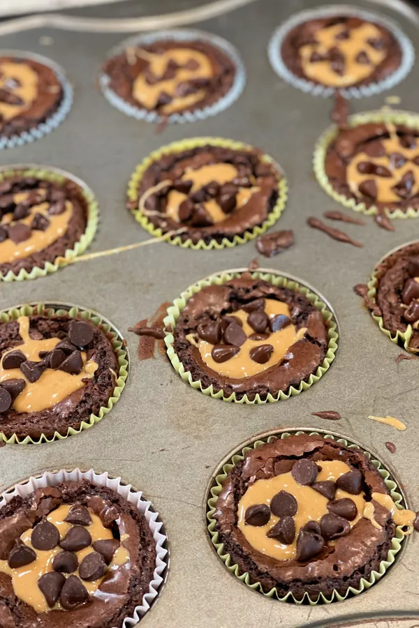 Peanut Butter Brownie Bites