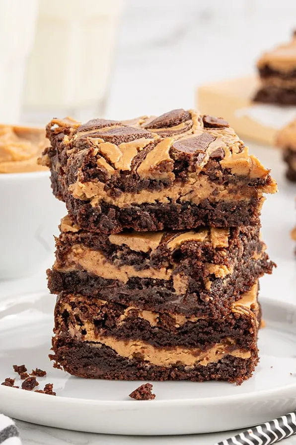 Peanut Butter Brownies