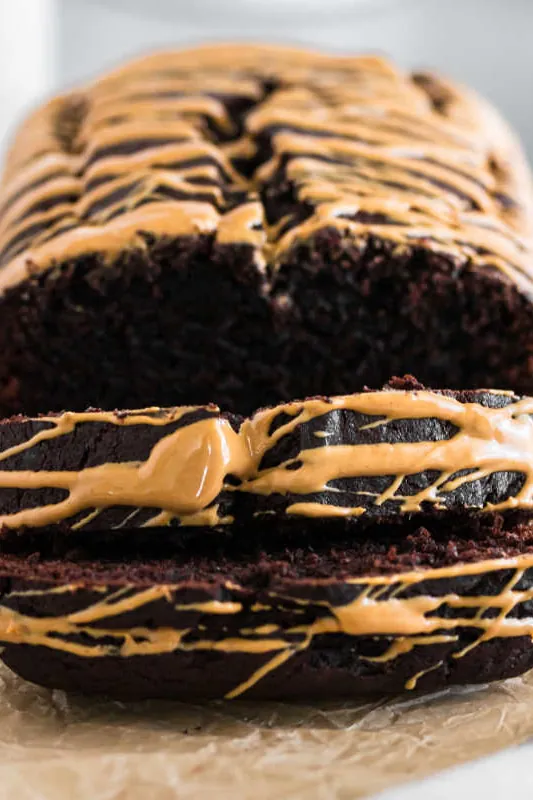 Peanut Butter Chocolate Banana Bread