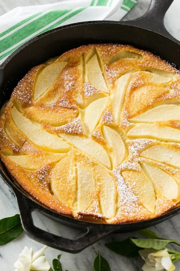 Pear Custard Pie