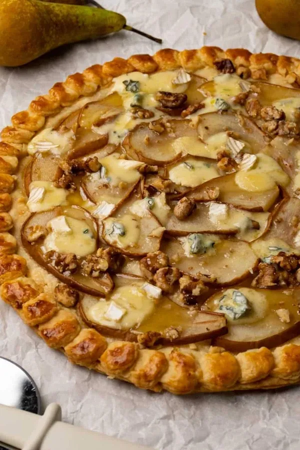 Pear galette