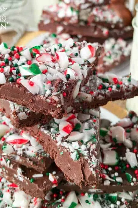 Peppermint Candy Cane Bark