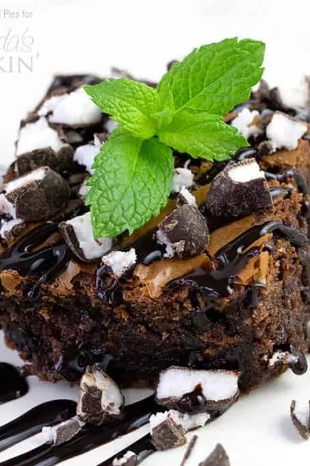Peppermint Patty Brownies