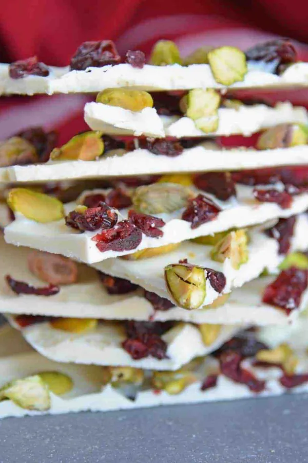 Pistachio Cranberry Bark Recipe