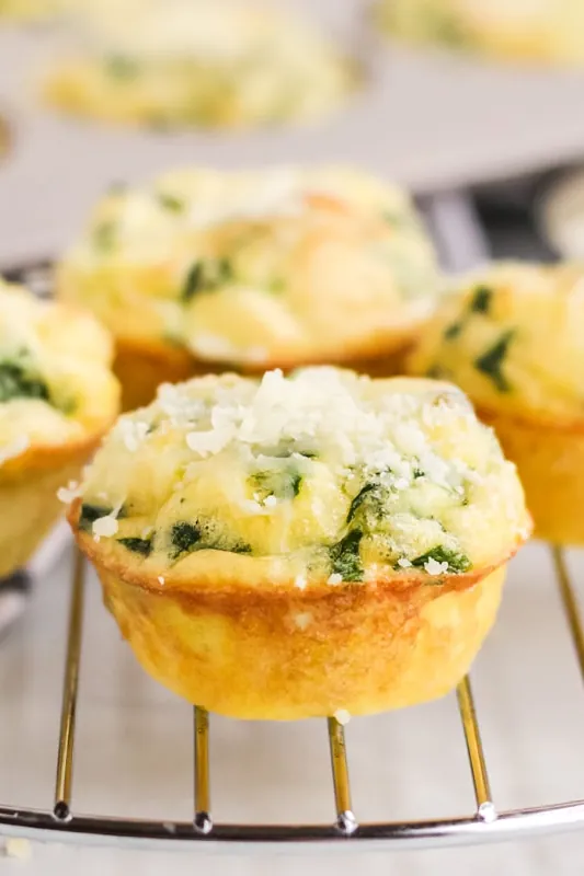 Quiche Florentine Egg Muffins