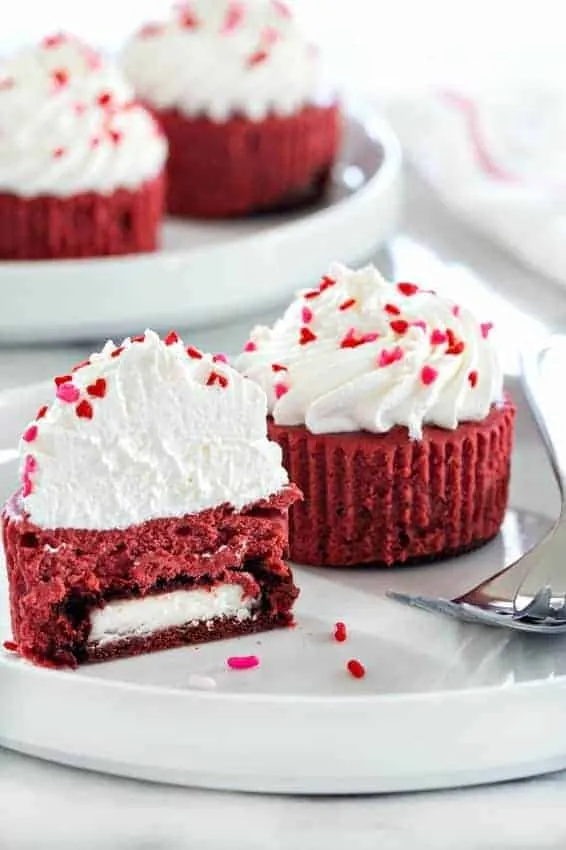 Red Velvet Oreo Cheesecakes