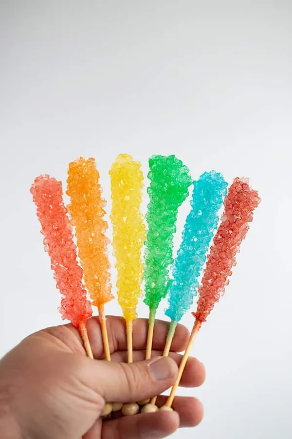 Rock Candy on a Stick
