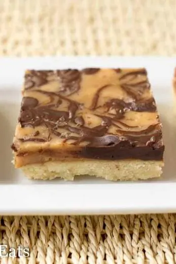 Salted Caramel Shortbread Squares