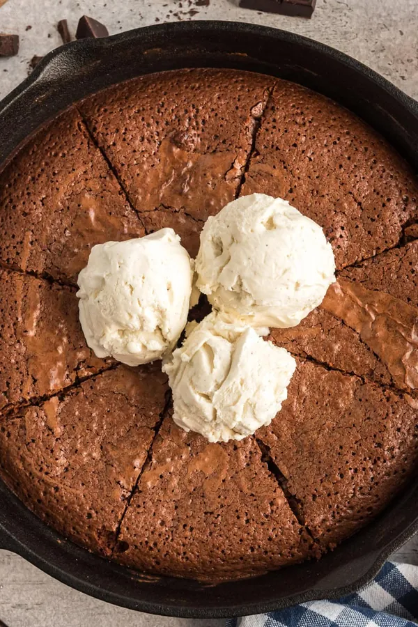 Skillet Brownies