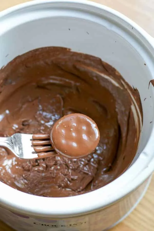 Slow Cooker Ritz Thin Mints