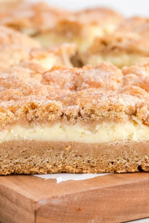 Snickerdoodle Cheesecake Bars