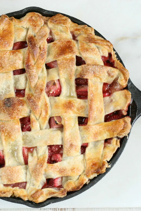 Strawberry Rhubarb Pie Recipe