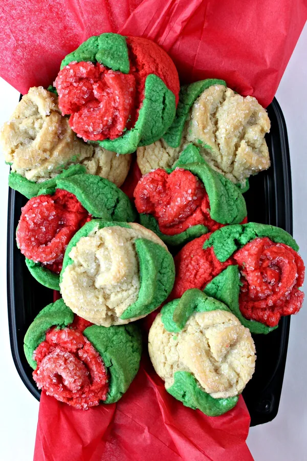 Sugar Cookie Roses (Time Saver Recipe)