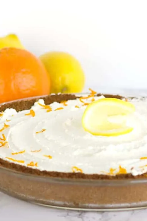 Tangerine Cream Pie