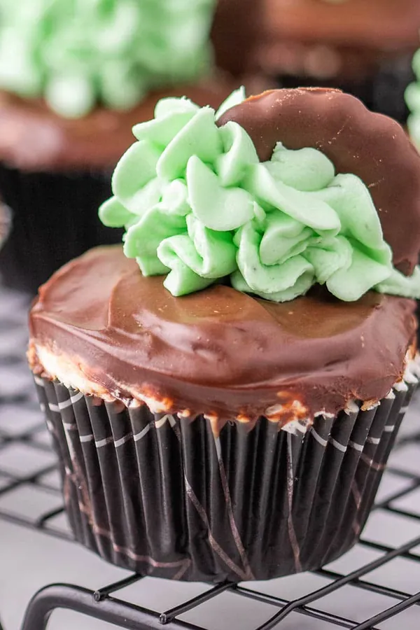 Thin Mint Cupcakes