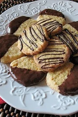 Toasted Coconut Orange Icebox Cookies