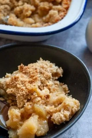 Toffee Apple Crumble