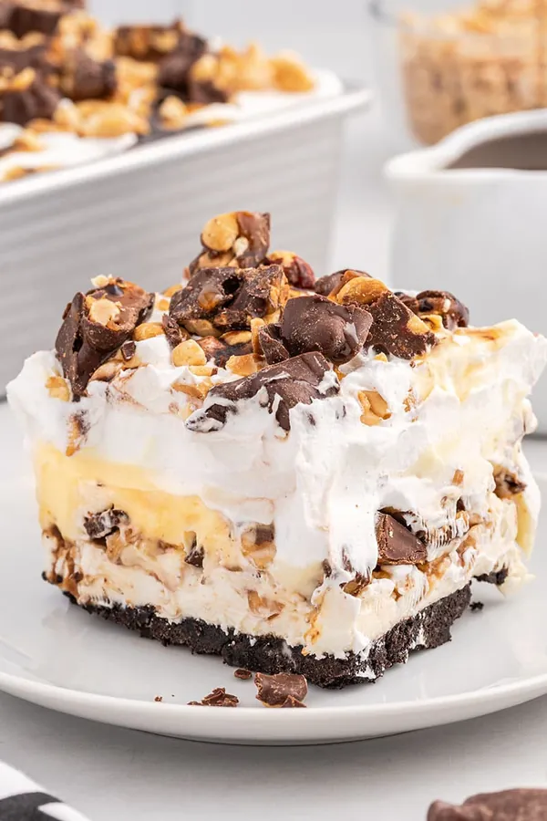 Turtle Lasagna Dessert