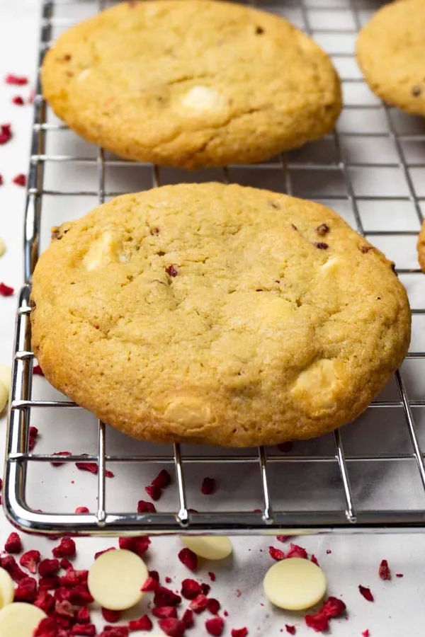 White chocolate chip cookies