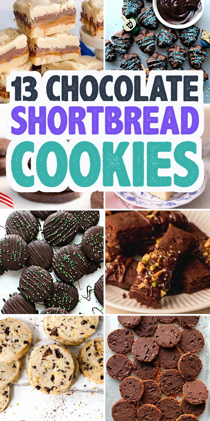 Chocolate Shortbread Cookies