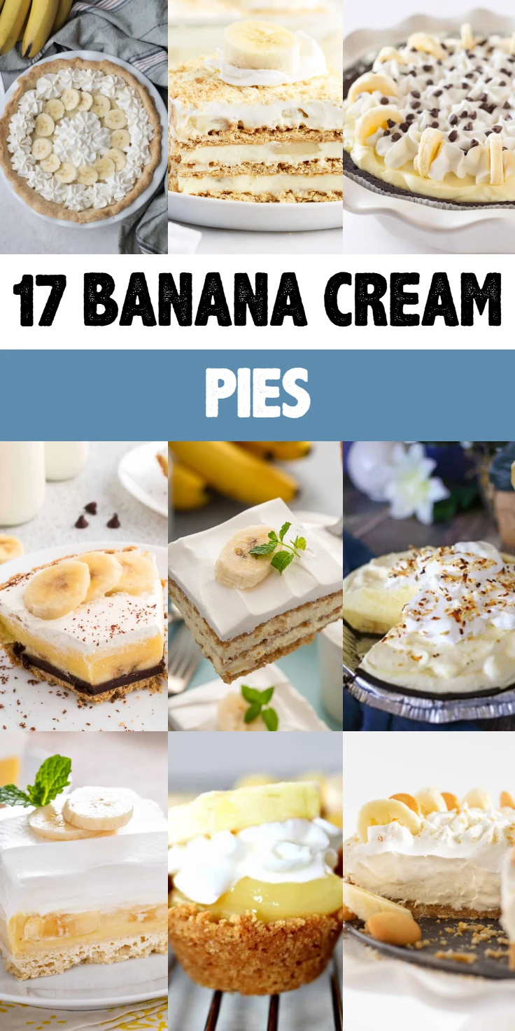 Banana Cream Pies
