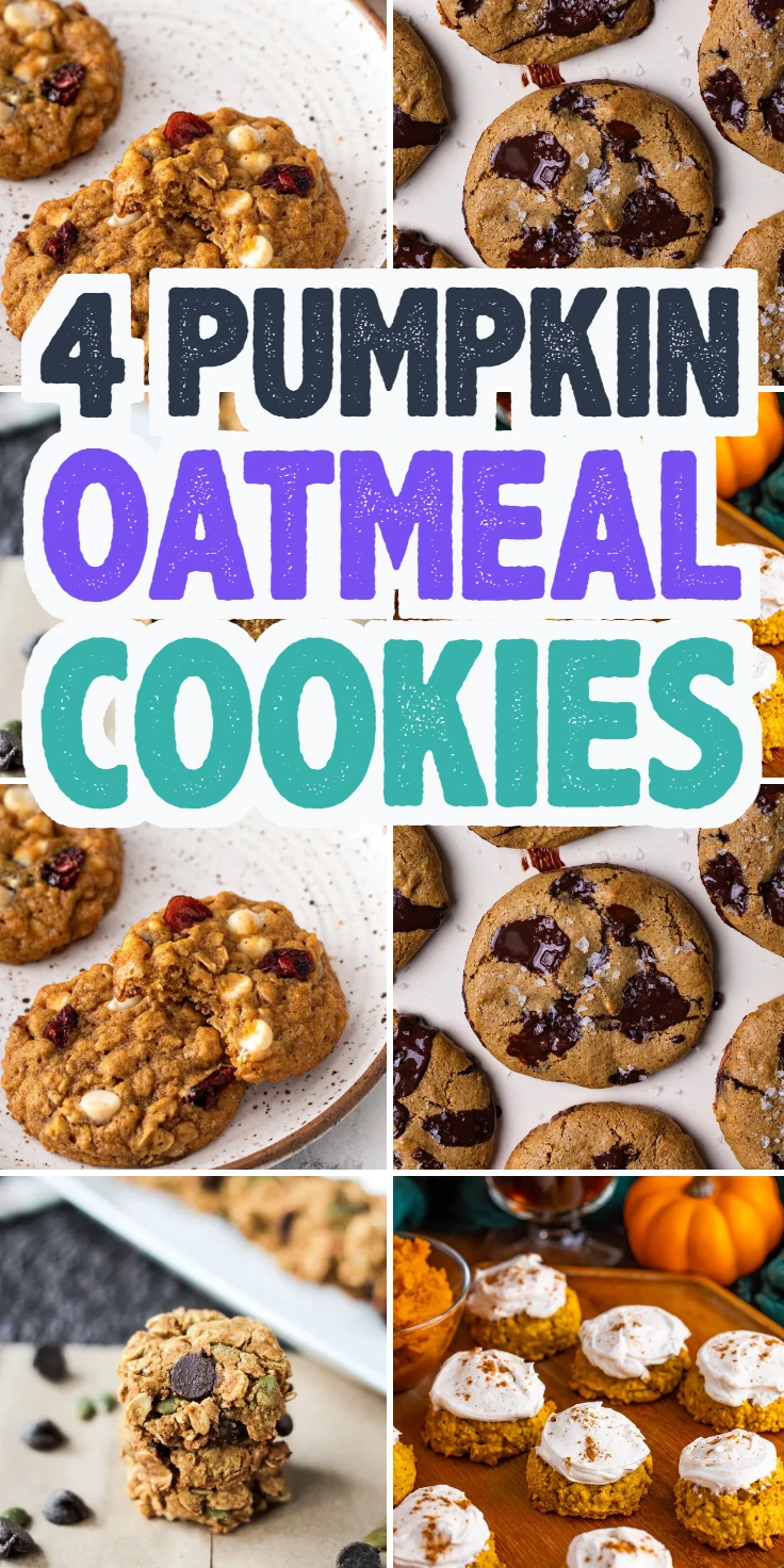 Pumpkin Oatmeal Cookies