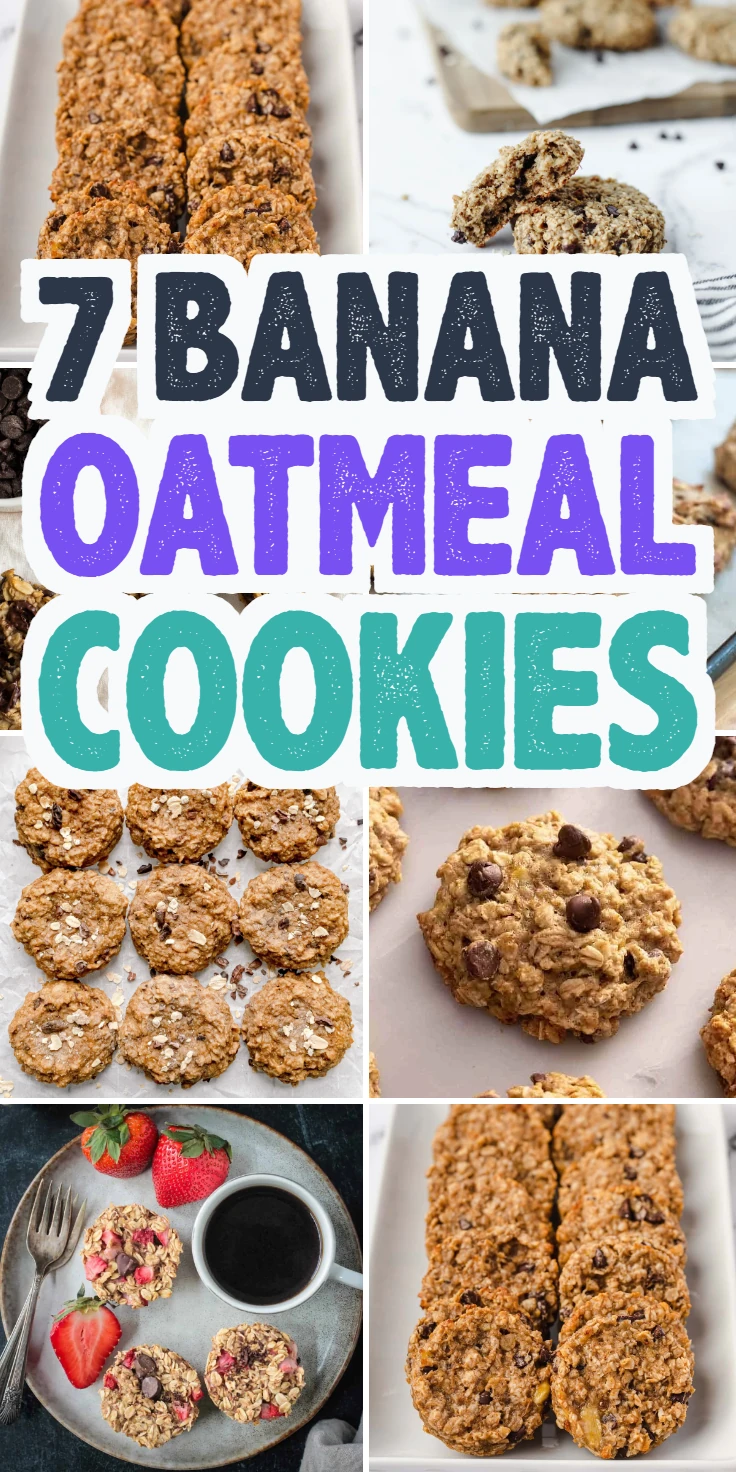 Banana Oatmeal Cookies