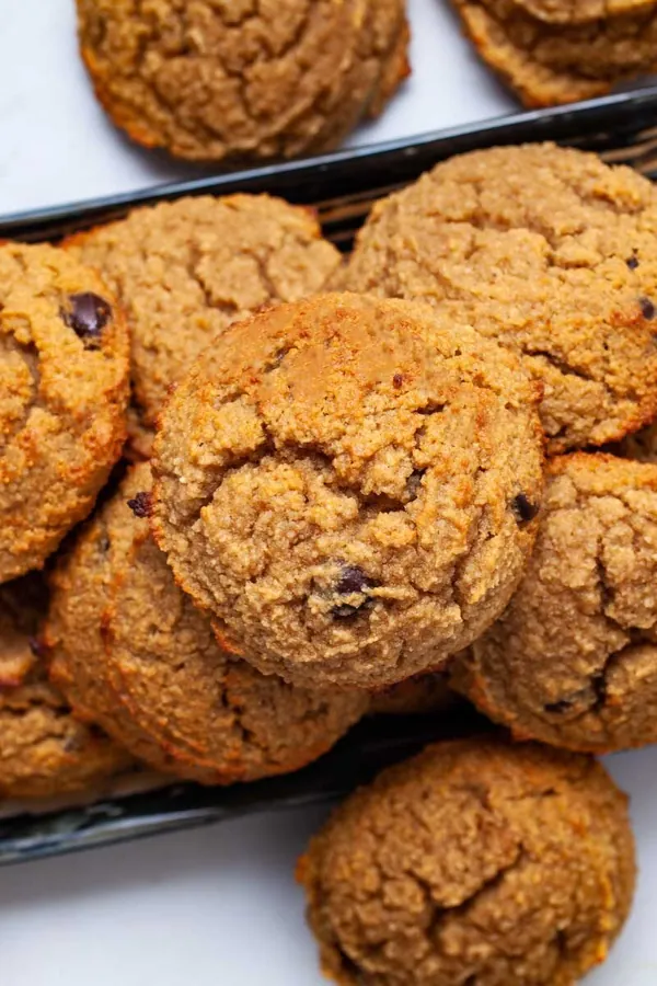 Almond Flour Banana Cookies With Chocolate Chips