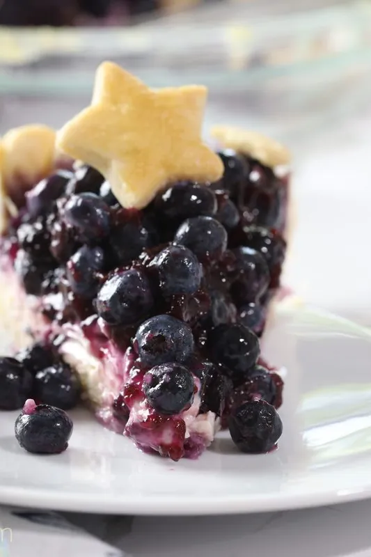 Blueberry Cream Cheese Pie`