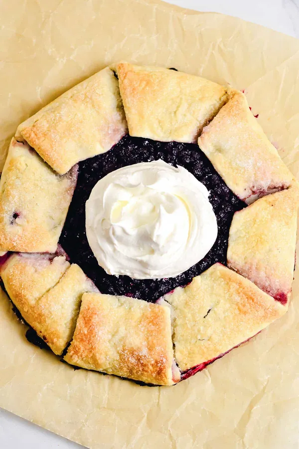 Blueberry Galette