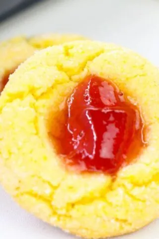Cake Mix Lemon Thumbprint Cookies