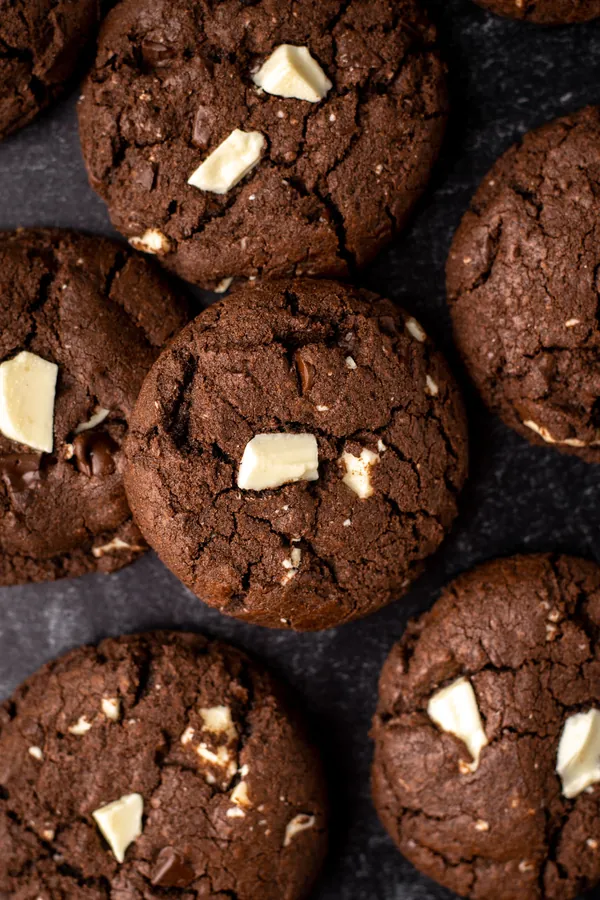 Chewy Inside Out Chocolate Chip Cookies