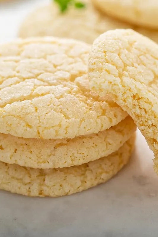 Chewy Lemon Sugar Cookies