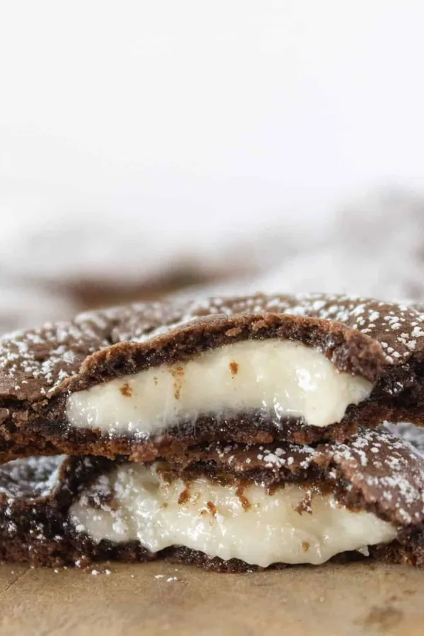 Chocolate Cheesecake Cookies