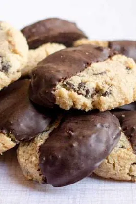 Chocolate Chip Shortbread Cookies