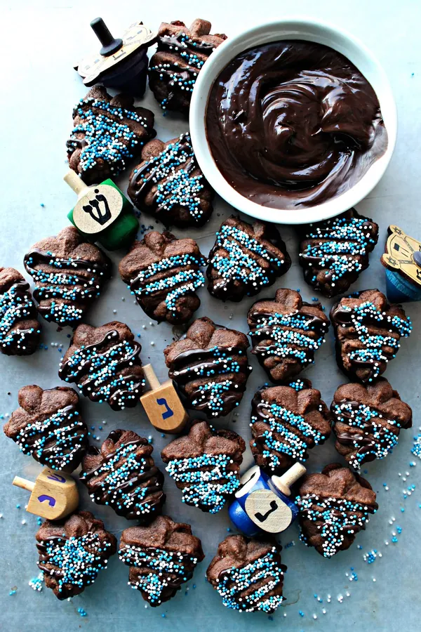 Chocolate Espresso Spritz Cookies
