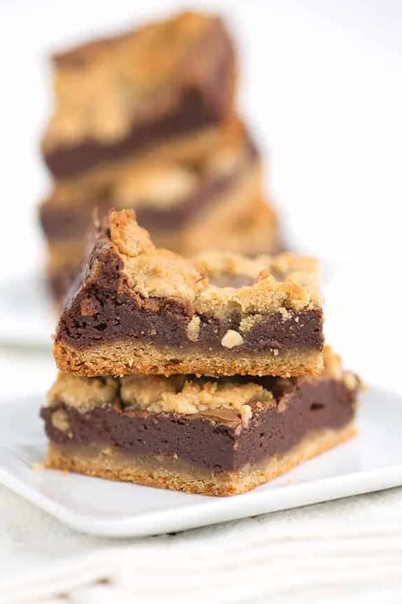 Chocolate Peanut Butter Cheesecake Cookie Bars