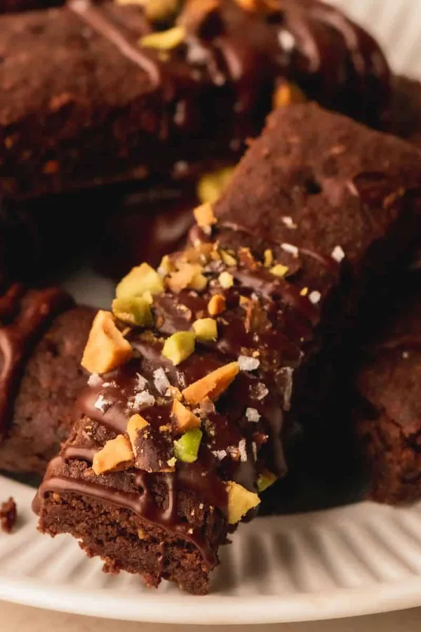 Chocolate Pistachio Shortbread