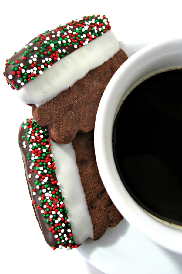 Chocolate Shortbread Cookies