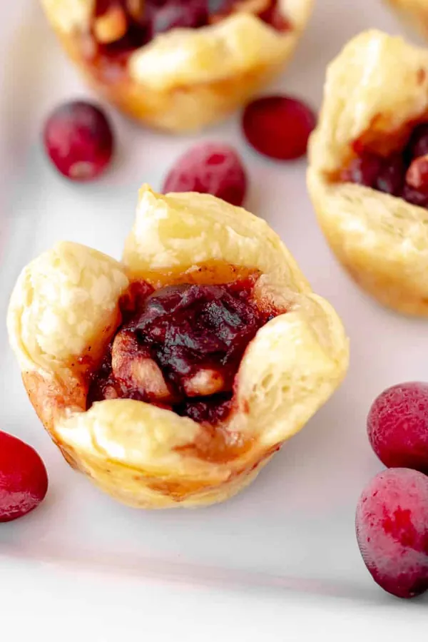 Cranberry Walnut Cups