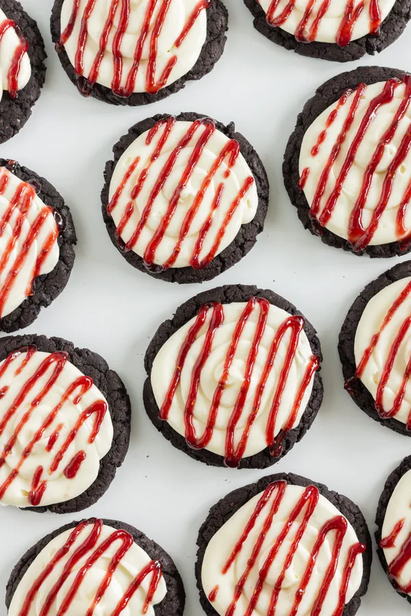 Crumbl Copycat Oreo Raspberry Cheesecake Cookies