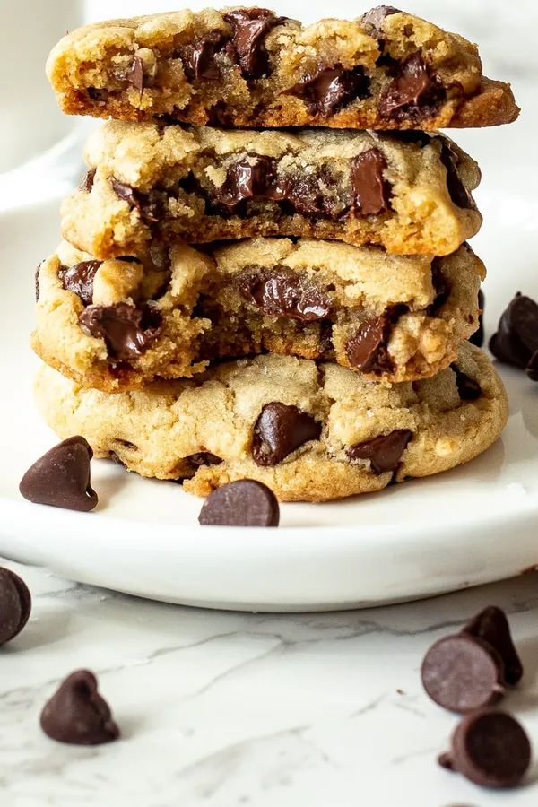 Dairy Free Chocolate Chip Cookies -Chewy and Buttery!