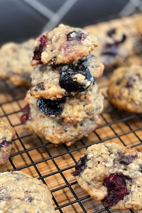 Dark Chocolate Cherry Cookies