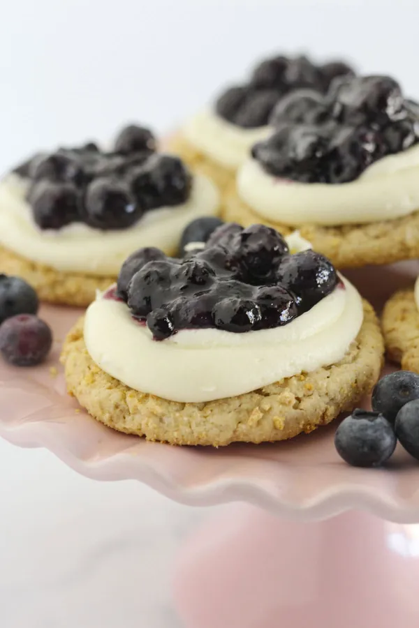 Easy Blueberry Cheesecake Cookies Recipe