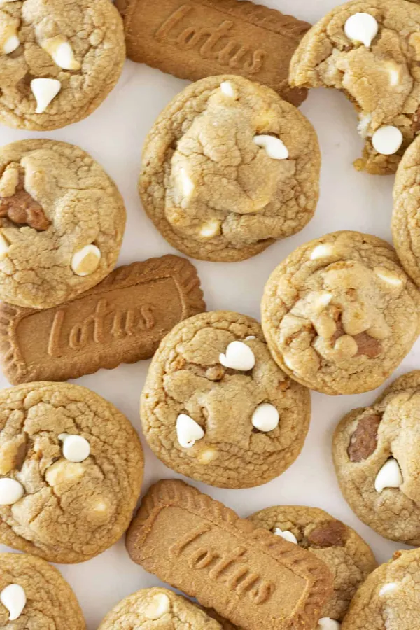 Easy Cookie Butter Cookies with a Cake Mix