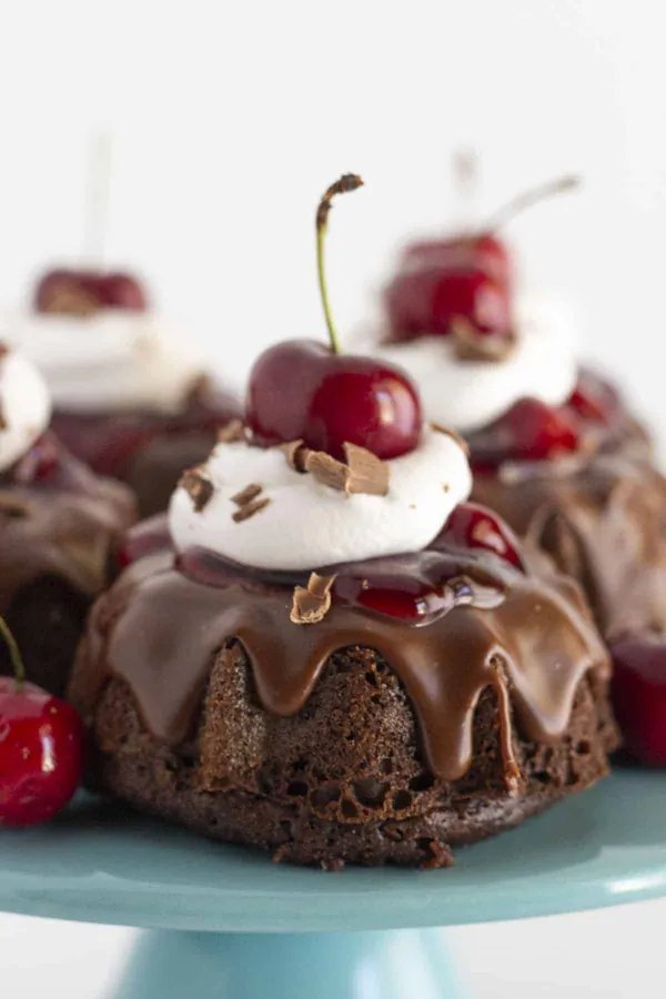 Easy Mini Black Forest Cake Recipe