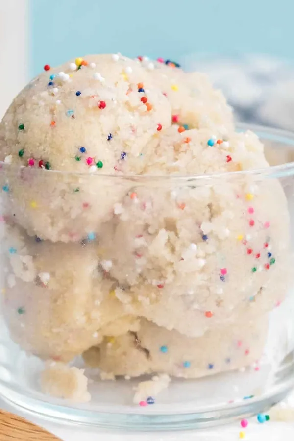 Edible Sugar Cookie Dough with Almond Flour