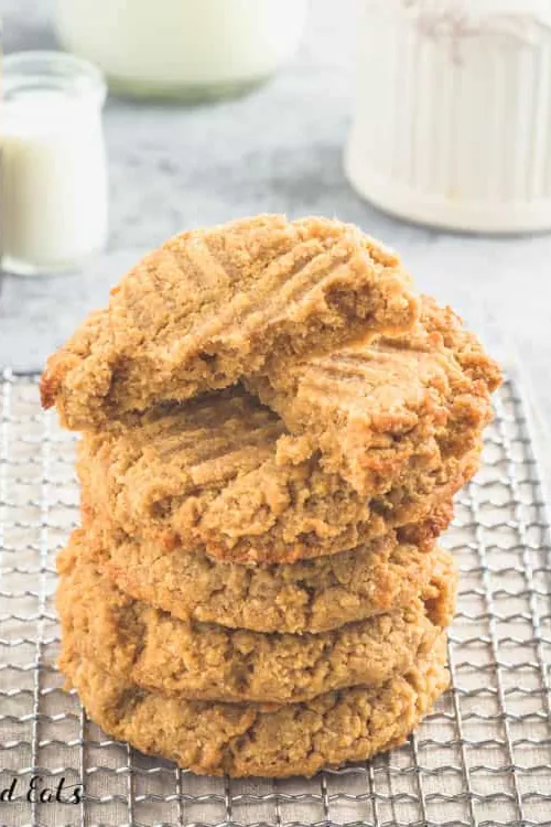 Flourless Peanut Butter Cookies