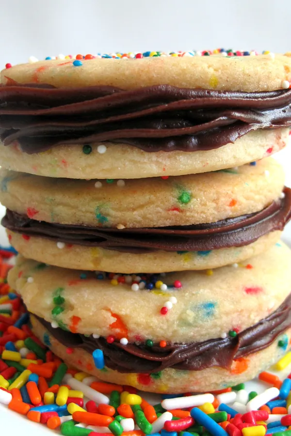 Funfetti Sandwich Cookies