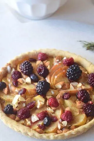 Gluten-Free Apple Berry Pie